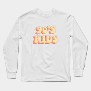 90s kids Long Sleeve T-Shirt